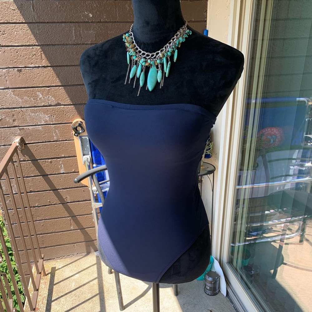 J.Crew Cross-Back One Piece Swimsuit